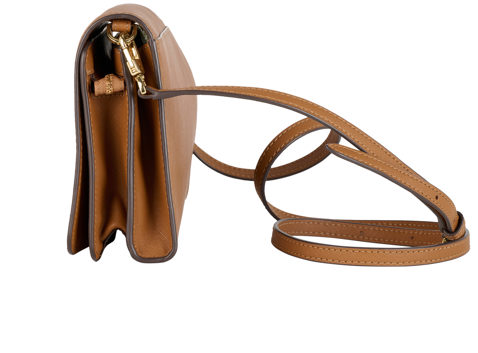 Emerson Combo Crossbody, &pound;140, Handbags, Tan, Leather, Bottom view